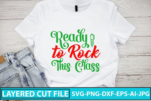 Ready To Rock This Class SVG Cut File SVG Syaman 