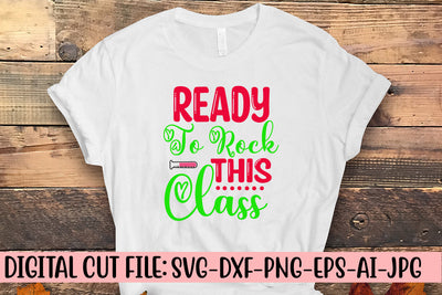 Ready To Rock This Class SVG Cut File SVG Syaman 