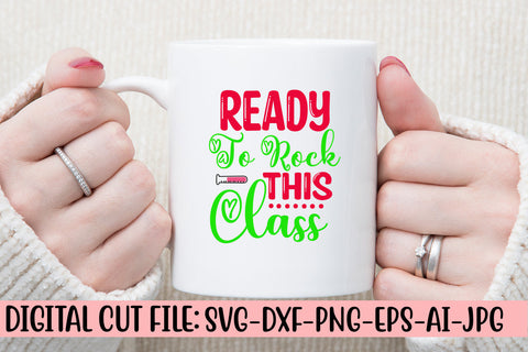 Ready To Rock This Class SVG Cut File SVG Syaman 
