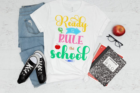 Ready to Rule I Back to School Sublimation I First Day School Sublimation Happy Printables Club 