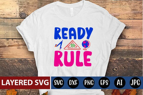Ready to Rule Svg cut file SVG Blessedprint 