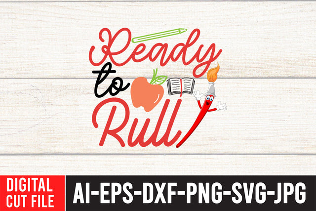 Ready to Rull SVG Design SVG BlackCatsMedia 