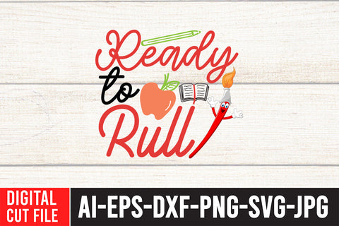 Ready to Rull SVG Design SVG BlackCatsMedia 