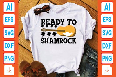 Ready to Shamrock SVG Craftlabsvg24 