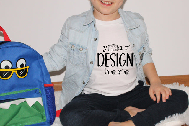 Real Child White T-shirt Mockup, Children Model Mockup,Brother, School, Kids Tshirt Mockup,Model Mockup,Toddler Mockup,Model Athletic Mockup Mock Up Photo ArtStudio 