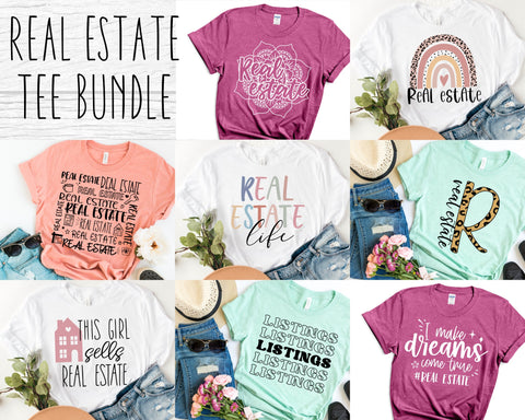 Real Estate SVG bundle design - Realtor Bundle SVG file for Cricut SVG Isobel Jade Designs 