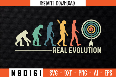 REAL EVOLUTION Svg Design SVG Nbd161 