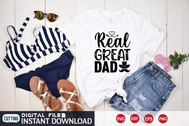 Real Great Dad SVG md faruk hossain 