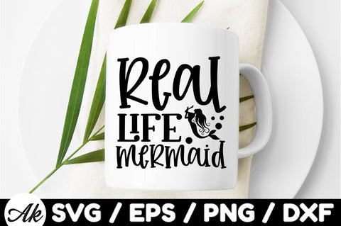 Real life mermaid svg SVG akazaddesign 