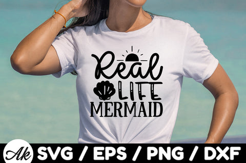Real life mermaid svg SVG akazaddesign 