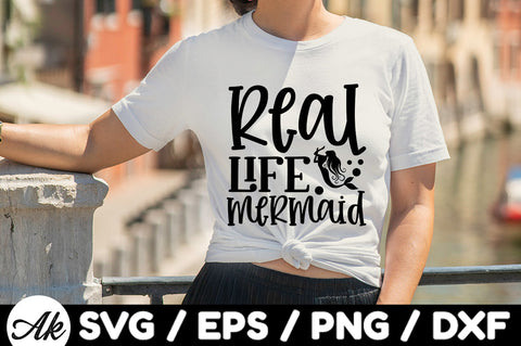 Real life mermaid svg SVG akazaddesign 