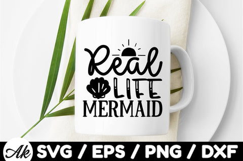 Real life mermaid svg SVG akazaddesign 