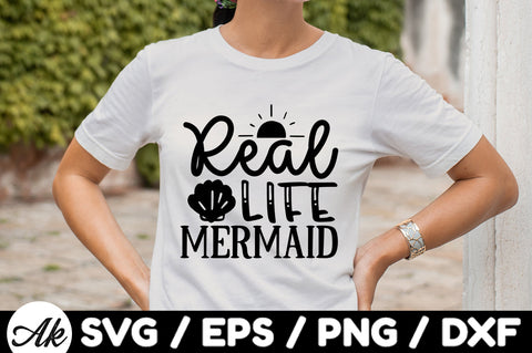 Real life mermaid svg SVG akazaddesign 