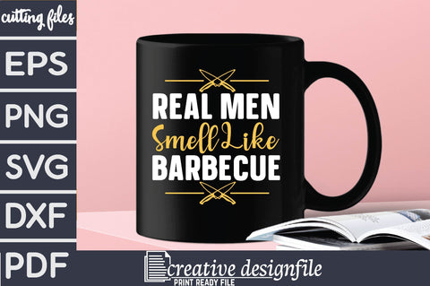 real men smell like barbecue SVG farhad farhad 