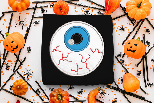 Realistic Eyeball Applique Embroidery Embroidery/Applique DESIGNS Designed by Geeks 
