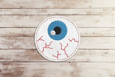 Realistic Eyeball Feltie Applique Embroidery Embroidery/Applique DESIGNS Designed by Geeks 