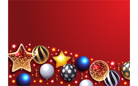 Realistic Shimmering Golden glossy and transparent balloons with confetti holiday sale and party decoration birthday Background SVG naemmiah021 