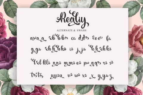 Realiy Font eknojistudio99 