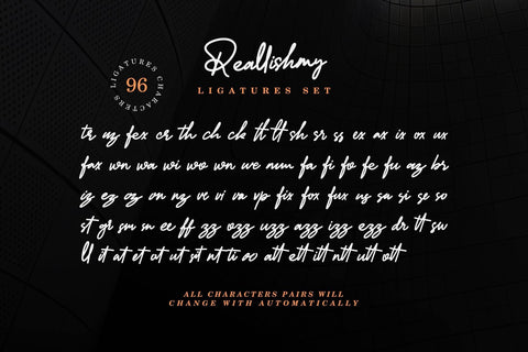 Reallishmy // Signature Font Font Javapep 