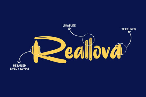 Reallova Font Garisman Studio 