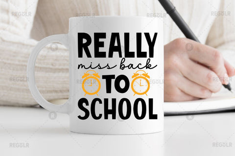 Really miss back to school SVG SVG Regulrcrative 