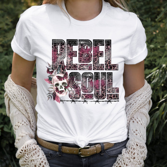 Rebel Soul Pink Grunge Sublimation Design Sublimation Good Life Graphics By Jessica 