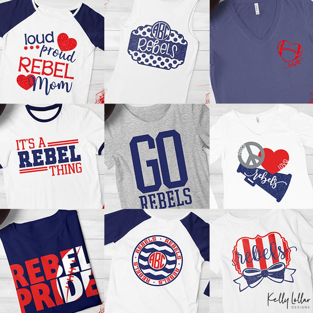 Rebels Spirit Bundle SVG Kelly Lollar Designs