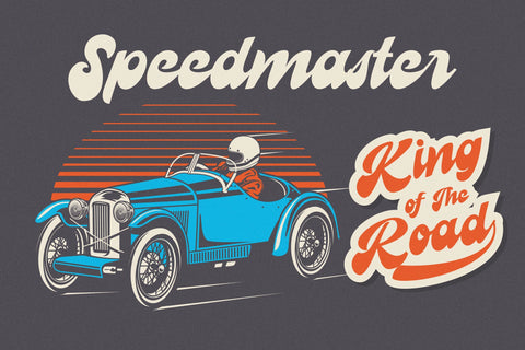 Recollet - Retro Bold Script Font Font StringLabs 