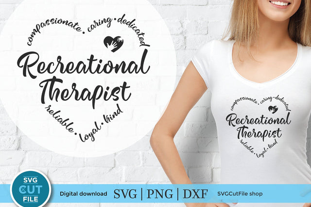 Recreational Therapist svg, a play therapist svg file for crafters SVG SVG Cut File 