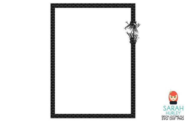 Rectangle Rope Frame SVG Sarah Hurley 
