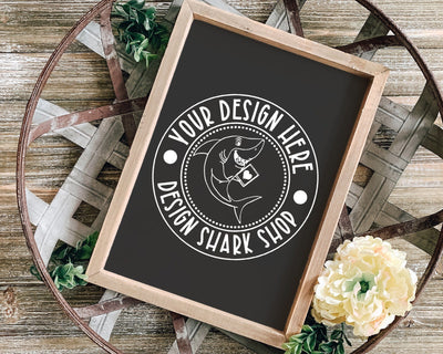 Rectangular Chalkboard Mock Up Mock Up Photo Design Shark 