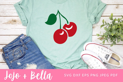 Red fruit and Flowers SVG Red fruit Clip Art, Hand painted flowers, fruit trees, Watercolor fruit clipart, Watercolor Floral clipart SVG Jojo&Bella 