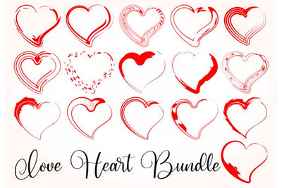 Red Heart Shape SVG Bundle, Hearts SVG Bundle SVG D2PUTRI, SVG BUNDLE, SUBLIMATION BUNDLE, T SHIRT DESIGNS BUNDLE 