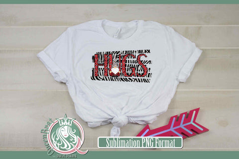 Red Leopard Hugs Gnome Sublimation Sublimation QueenBrat Digital Designs 