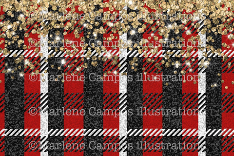 Red Plaid Fabric Sublimation for Mug / Buffalo Plaid Design /Christmas Buffalo Plaid Sublimation Marlene Campos 