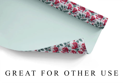 Red Rose Digital Paper Seamless Floral Pattern Digital Pattern artnoy 