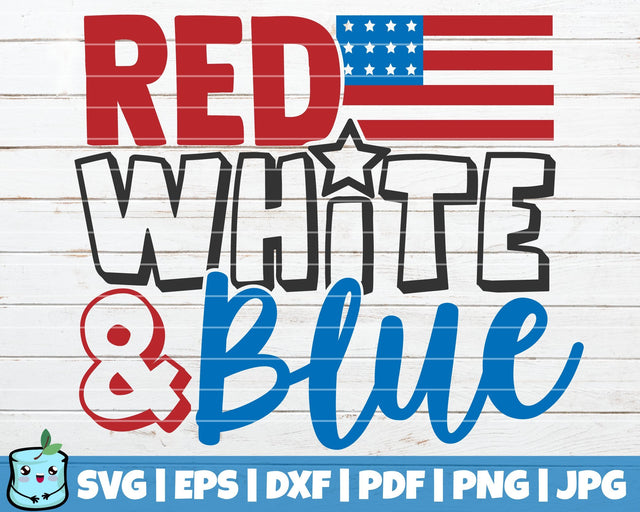 Red White And Blue SVG MintyMarshmallows 