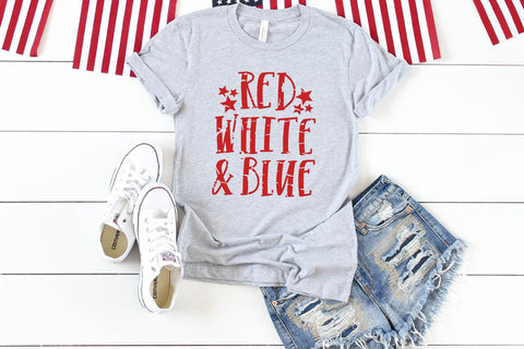 Red White and Blue SVG Morgan Day Designs 