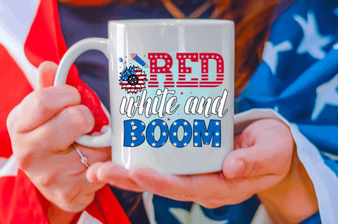 Red white and boom Sublimation PNG Sublimation Regulrcrative 