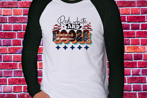 Red White and Booze Sublimation SVGArt 