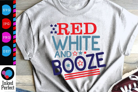 Red White And Booze SVG Inked Perfect 