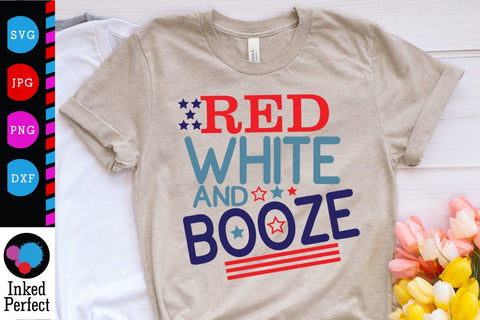 Red White And Booze SVG Inked Perfect 