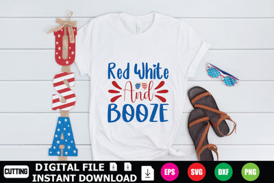 Red White And Booze SVG Shahin alam 