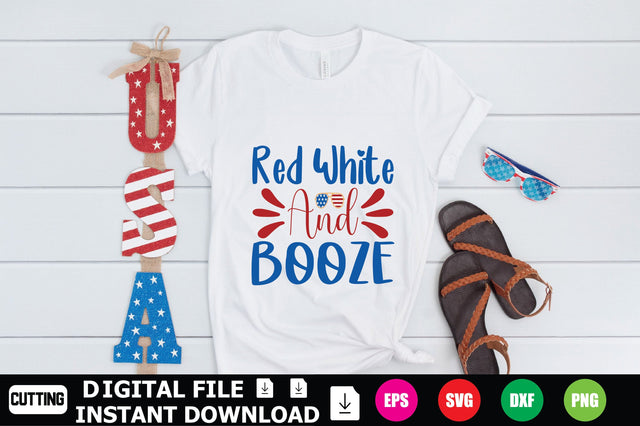 Red White And Booze SVG Shahin alam 