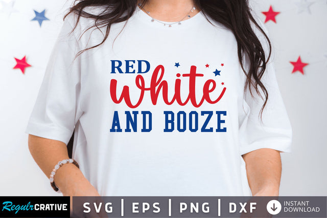 Red white and booze SVG SVG Regulrcrative 