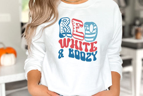 Red white and boozy svg SVG FiveStarCrafting 