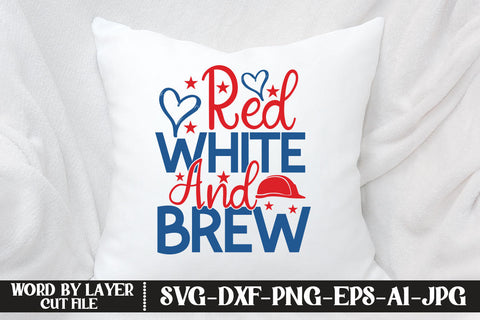 Red White And Brew SVG DESIGN SVG MStudio 