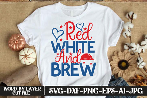 Red White And Brew SVG DESIGN SVG MStudio 