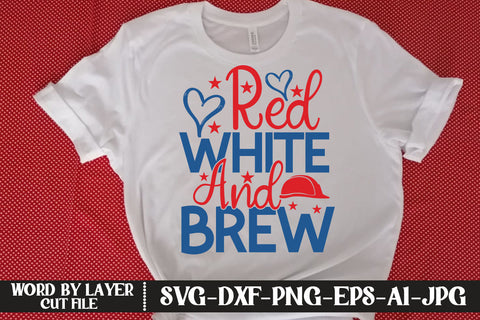 Red White And Brew SVG DESIGN SVG MStudio 