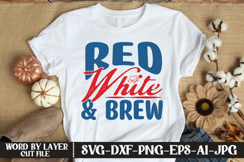 Red White And Brew SVG DESIGN SVG MStudio 